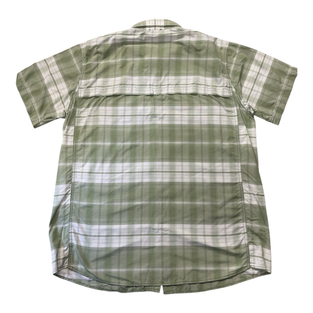 The North Face Green and White Casual Button Down Tech Shirt Men’s XL - Picture 2 of 8